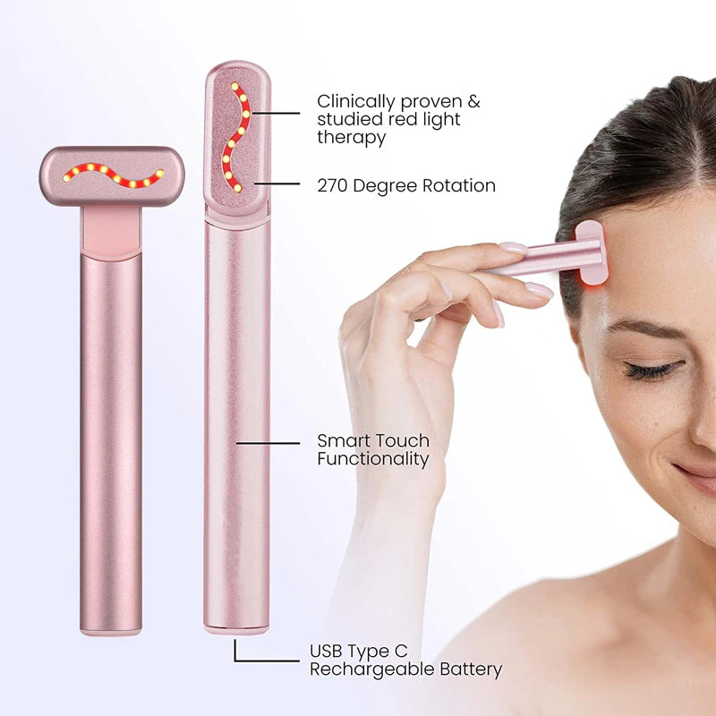 The 4-in-1 Radiant Glow Facial Wand