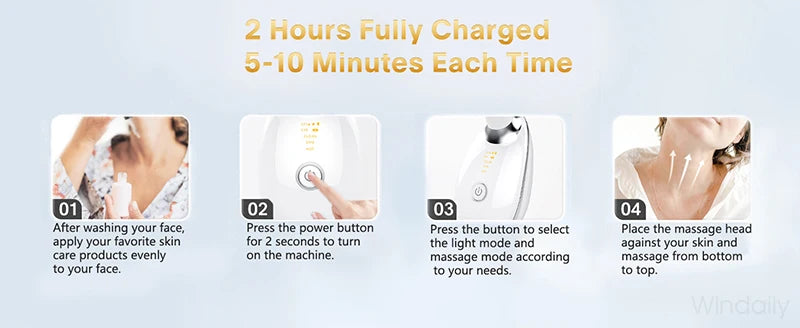 7-Color Phototherapy Neck & Face Sculpting Device