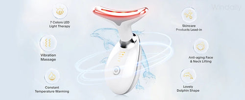 7-Color Phototherapy Neck & Face Sculpting Device
