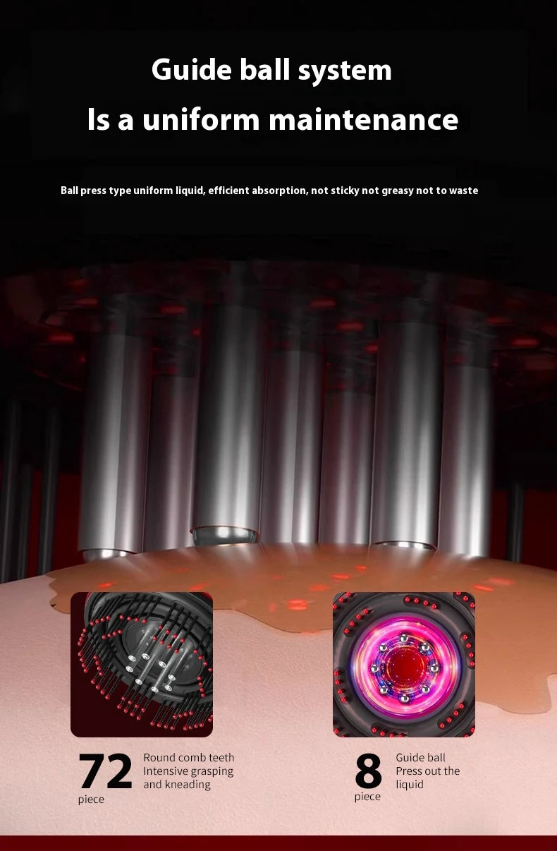 3-in-1 Red Light Scalp Therapy & Hair Growth Comb