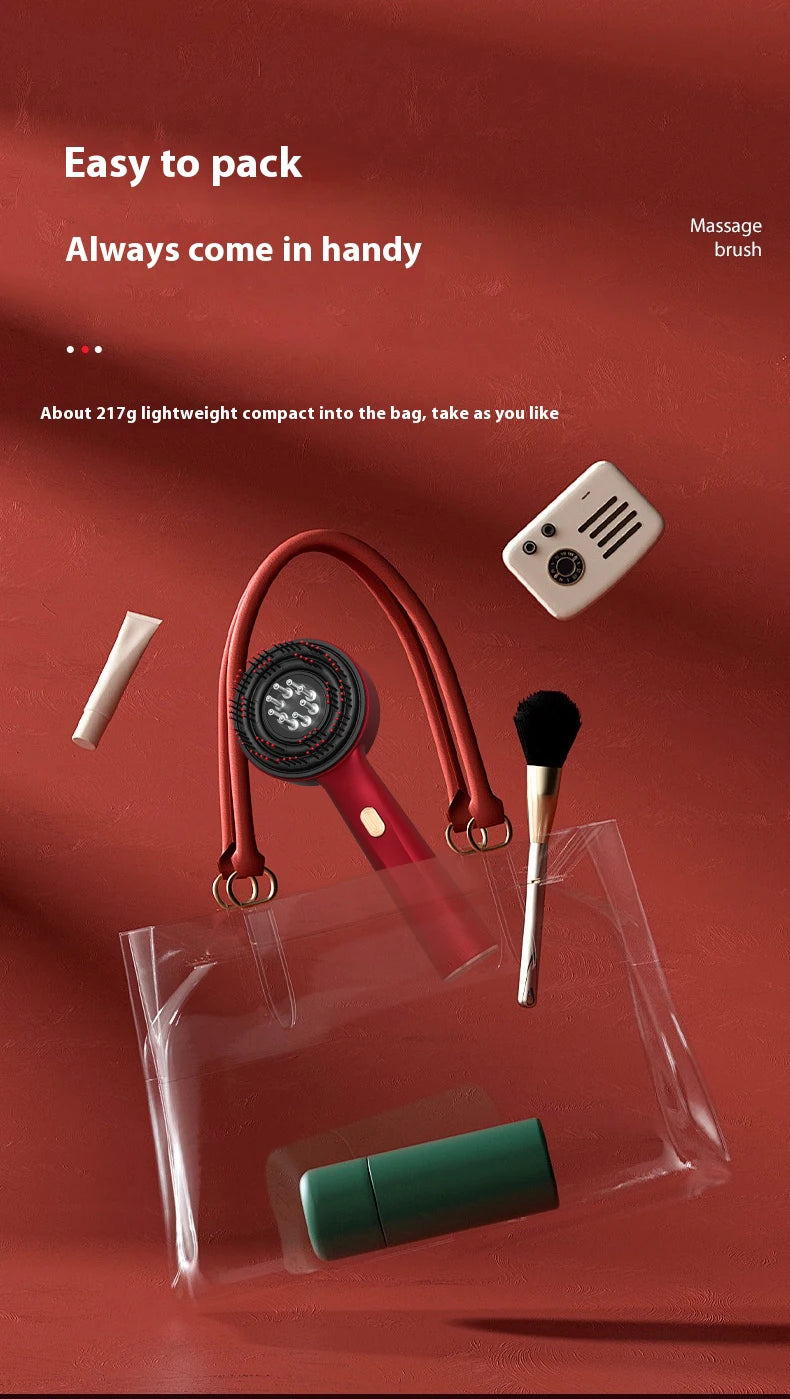 3-in-1 Red Light Scalp Therapy & Hair Growth Comb