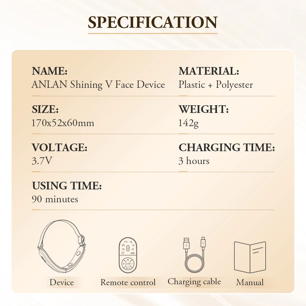 ANLAN V-Face Sculpting & Lifting Device