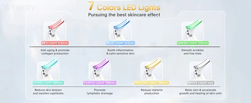 7-Color Phototherapy Neck & Face Sculpting Device
