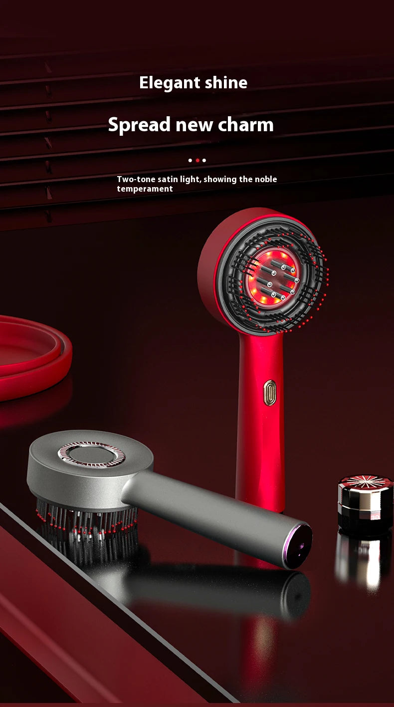 3-in-1 Red Light Scalp Therapy & Hair Growth Comb